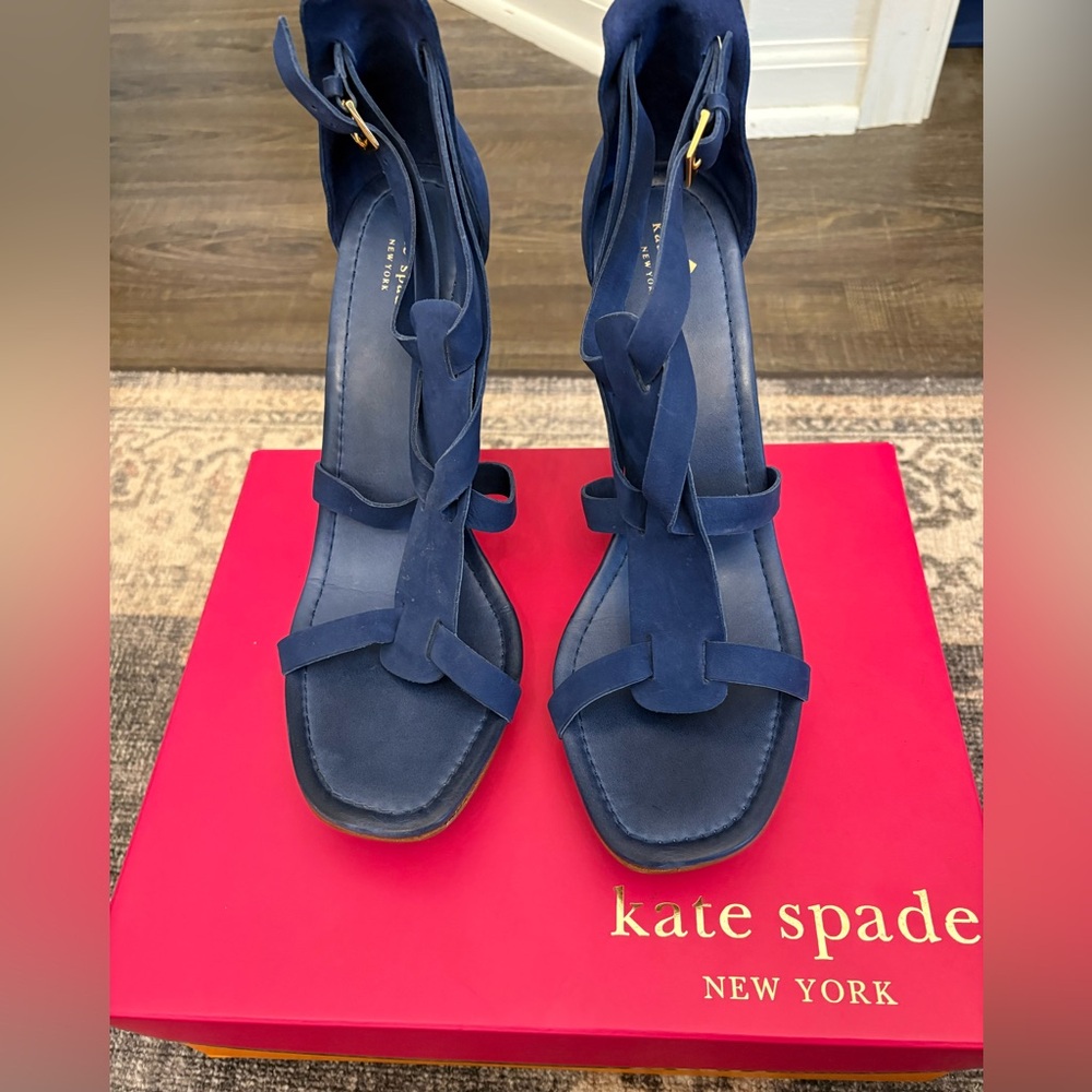 kate spade Women's Navy Heels